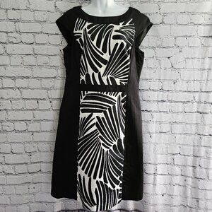 9&Co. Women's Black & White Dress, size 14